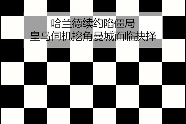 哈兰德续约陷僵局 皇马伺机挖角曼城面临抉择